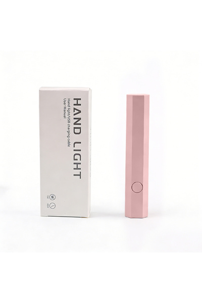 Choice Pink Portable Handheld UV LED Nail Lamp Rechargeable Pen Shape Nail Dr...
