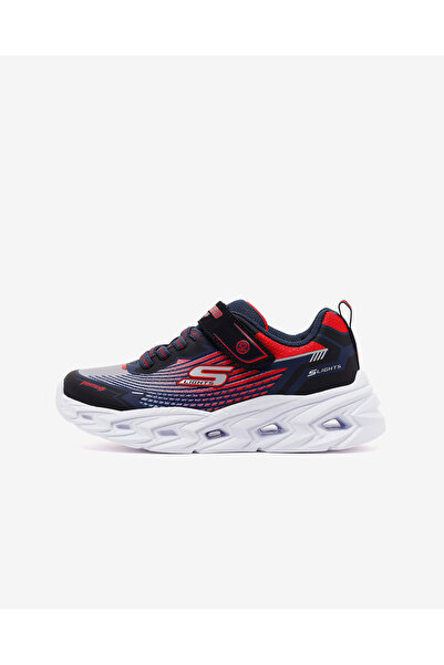 SKECHERS VORTEX 3.0 Büyük Erkek Çocuk Siyah Işıklı Spor Ayakkabı 400590L BKRB