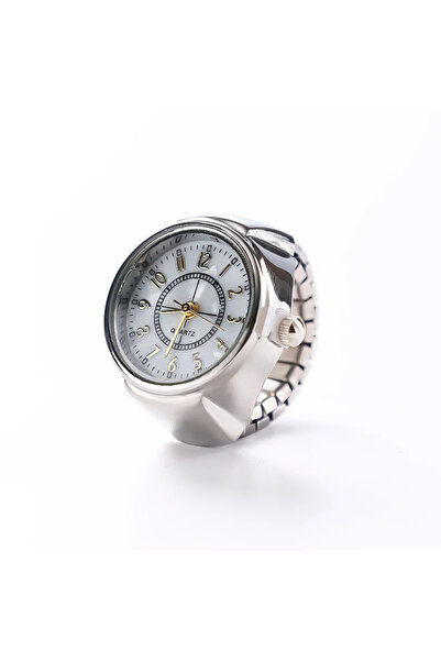Choice5 Style 27 Vintage Punk Finger Watch Mini Elastic Strap Alloy Watches C...