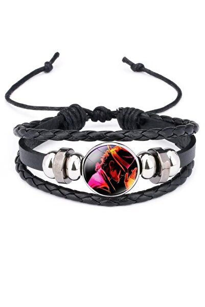Choice7 B-Jackson-C Michael Jackson Figures Bracelet Cartoon Anime Chain Brac...