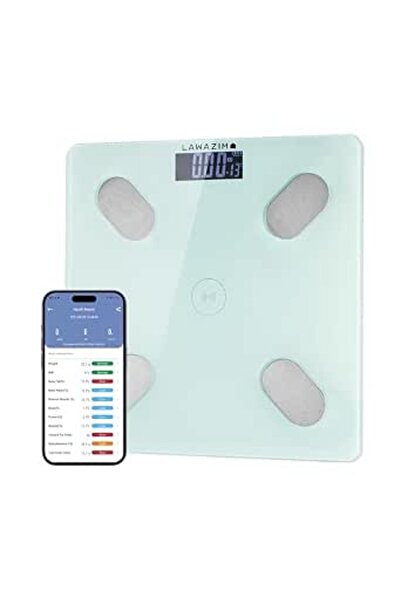 GENERAL Digital Body Scale with Bluetooth Smart Glass Platform High Precision...