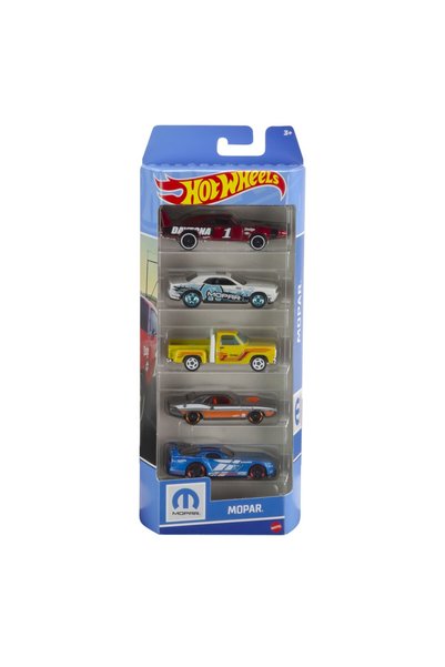 mattel ΣΕΤ 5 ΑΥΤΟΚΙΝΗΤΩΝ MOPAR HOT WHEELS