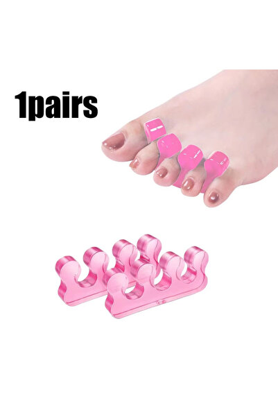Choice12 1pairs Pink 1/2Pairs Toe Separators For Bunion & Nail Polish - Pedic...