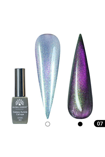 global fashion Semi-permanent nail polish Galaxy Aurora Cat Eye Global Fashio...