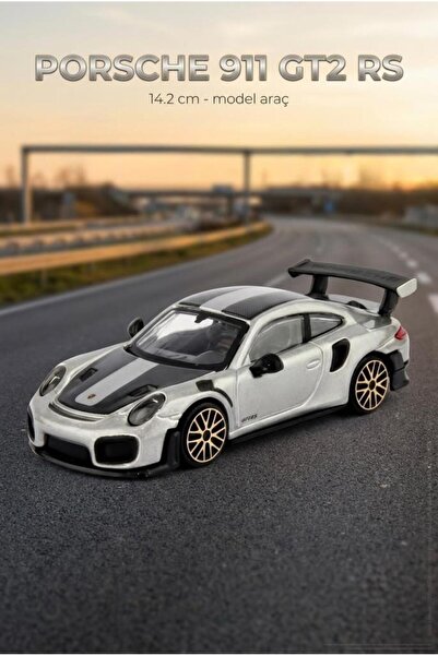 Tıfıl Toys Hobbiez Licensed Porsche 911 Gt2 Doors Openable Model Diecast 1/32...