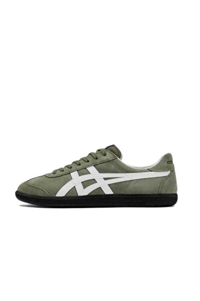 Asics & Onitsuka Tiger حذاء رياضي توكيتن كاجوال متعدد الألوان أخضر داكن/أبيض