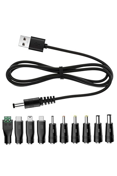 GENERAL USB to Dc 5V Charging Cable Universal Power Cord for Gaming Devices, ...