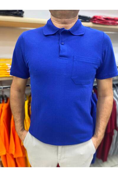 Polo Yaka Cepli Erkek T-Shirt