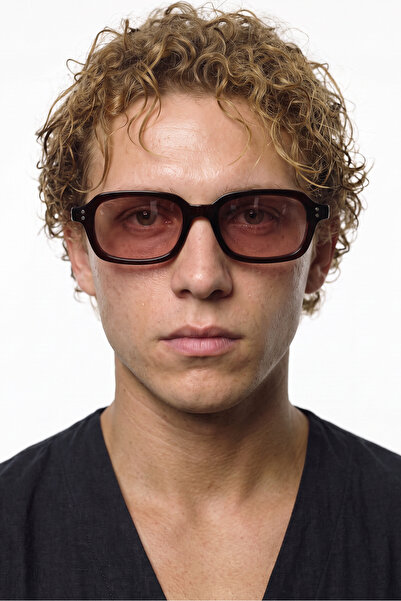 Bilge Karga Lucky Brown Grey Mirror Men's Sunglasses