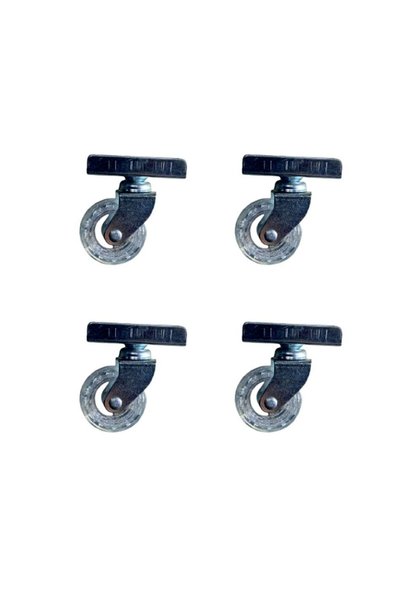 naque Furç Long-Sintered Ball Caster - 20X50 - Transparent - 18mm Hks189 - 4 ...