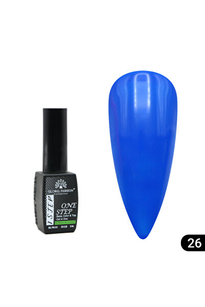 global fashion One Step Semi-permanent Nail Polish 8 ml, 26