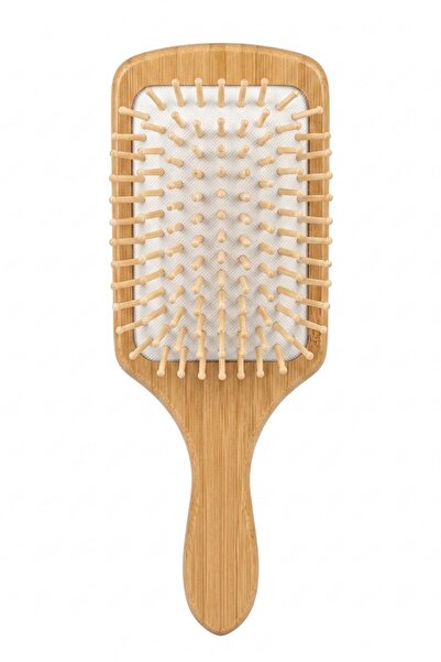 Generic Brand Natural Wooden Bamboo Hair Brush and Massage Comb