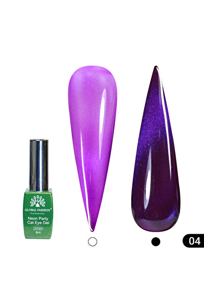 global fashion Semi-permanent nail polish Neon Party Cat Eye Global Fashion, ...