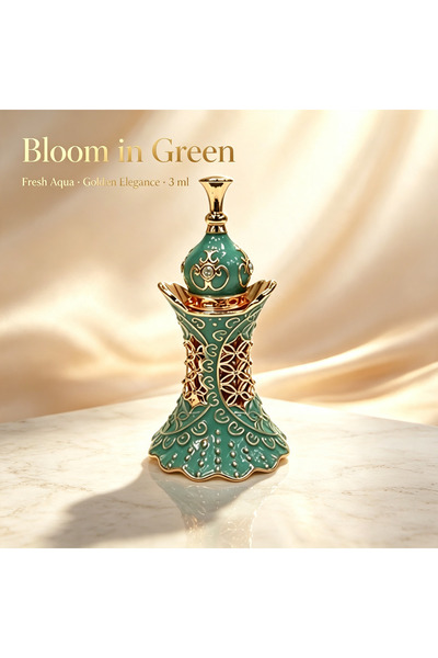 ARIANA 3ml Middle Eastern Style Perfume Oil Bottle, Empty Refillable Dropper ...