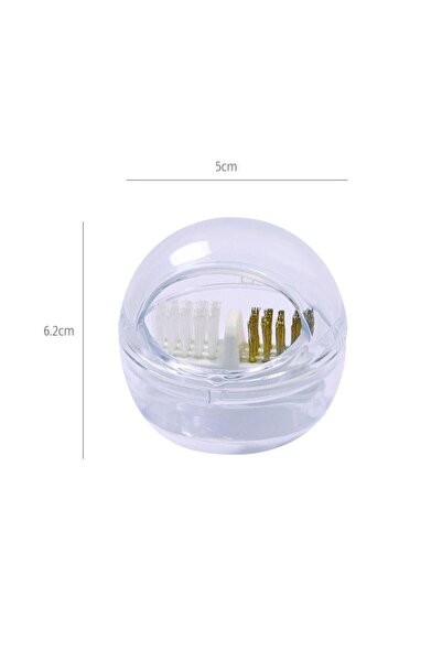 global fashion Bit organizer, transparent + brush head