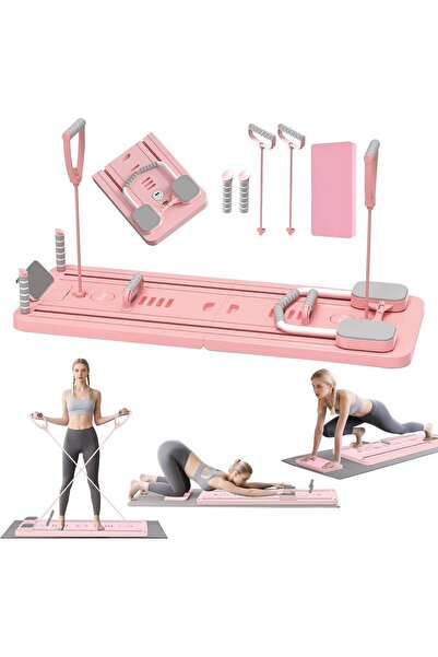 HEPİTOP Foldable Multifunctional Pilates Reformer Board – Full Body Exercise ...