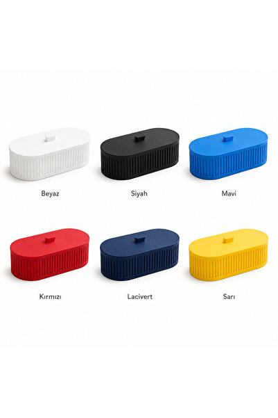 MYE TEKNOLOJİ 3D Printing Lid Corrugated Storage Box Decorative Desktop Organ...