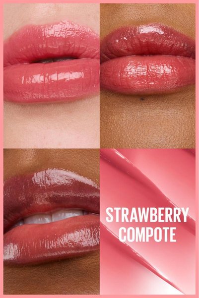 Maybelline New York Lifter Glaze Shea Yağı ve Hyalüronik Asit İçeren Nemlendirici Renkli Dudak Balmı - 12 Strawberry
