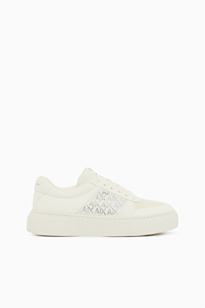 Armani Exchange Taşlı Logo Sneaker Ayakkabı AYAKKABI XW002788 AF23057 U0011