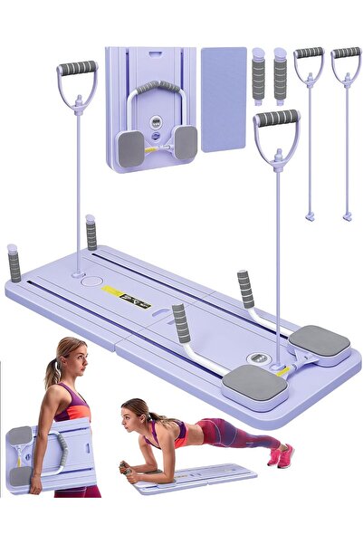 HEPİTOP Foldable Multifunctional Pilates Reformer Board – Full Body Exercise ...