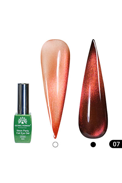 global fashion Semi-permanent nail polish Neon Party Cat Eye Global Fashion, ...