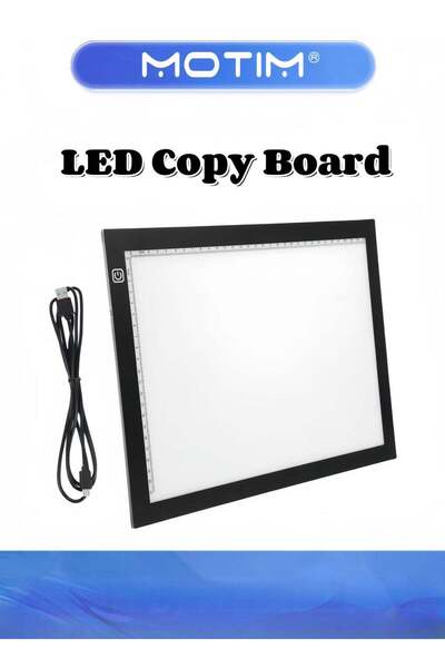 MOTIM A4 LED Copy Board Light Tracing Box Portable USB Power Drawing Pad Trac...