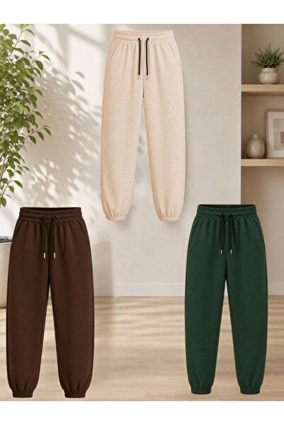 cm buseyiz Busekids Unisex Children's Multi-Colored 3-Piece Sweatpants Set fo...