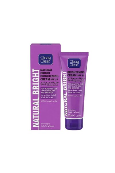 Clean & Clear Brightening Cream for Natural Radiance SPF 15 50ml