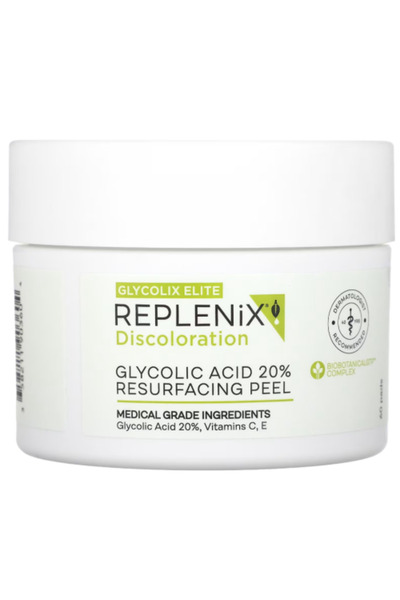 REPLENIX مناديل جليكولكس بحمض الجليكوليك بتركيز 20٪ - 60 قطعة