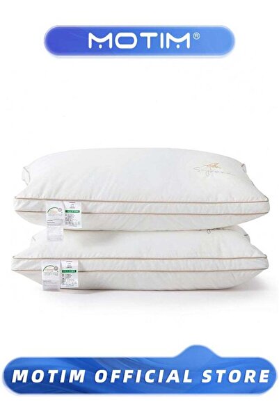 MOTIM 2-Pack Pillows for Sleeping Luxury Hotel Pillows Queen Size Set of 2 Be...