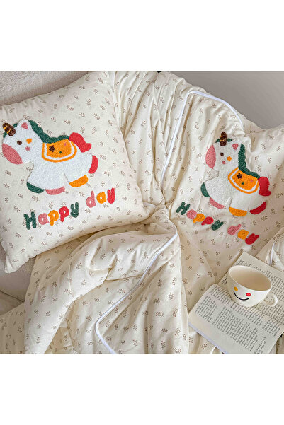 JOJO HOME Συμπαγές παιδικό πάπλωμα 2-σε-1, 150x200 εκ., Μετατρέπεται γρήγορα ...