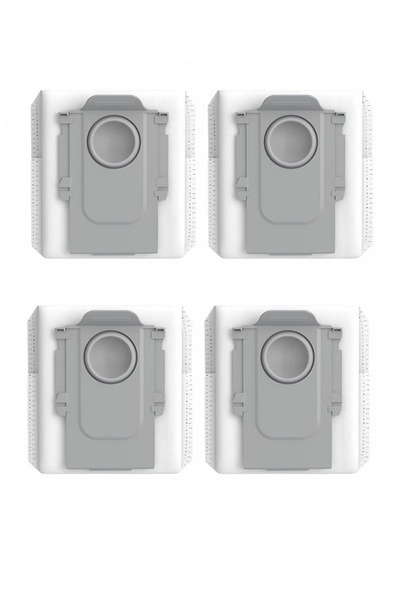 Rovexa Roborock Q8 Max Pro, Q8 Max Pro Plus Compatible 4 Dust Bags