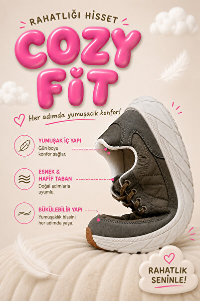 Ayakkabı Vakti Sneaky Cozy Fit Extra Soft Anatomical Men's Sneaker