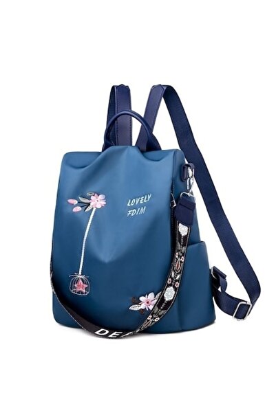 Oxford Geantă/rucsac casual, brodată, antifurt, impermeabilă