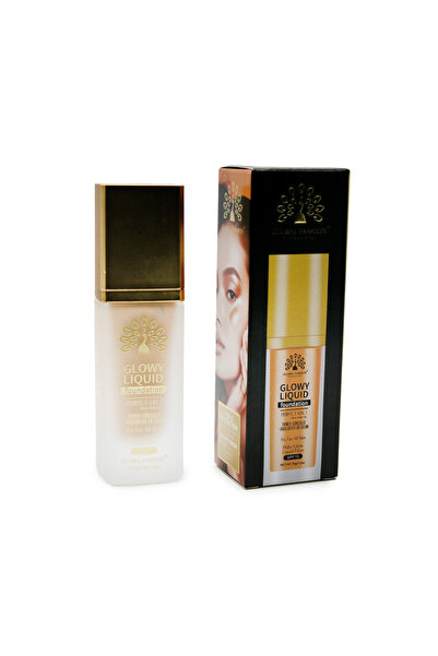 global fashion Fond de ten Glowy Liquid Foundation 4în1: Primer + Corector + ...