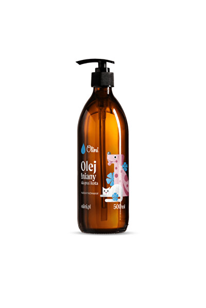 Olini Ulei de in pentru câini și pisici 500ml