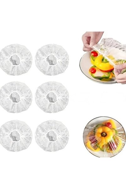 OEM Set 100 Folii cu Elastic pentru acoperit boluri 22-38 cm Transparente