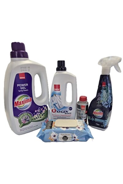 Sano Laundry detergent package, Sano, Maxima gel 3l, stain remover solution 1...