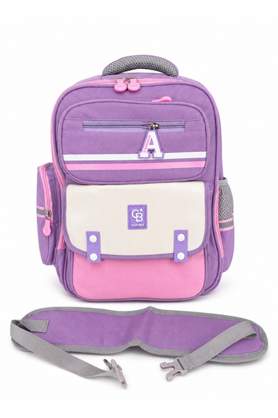 tiny wood Primary School Children's School Bag Multi-Compartment Ergonomic Ba...