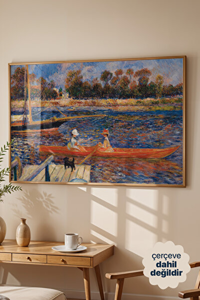 Persona Istanbul Pierre-Auguste Renoir "Sandal (La Yole)" - Sanat Posteri (Çe...