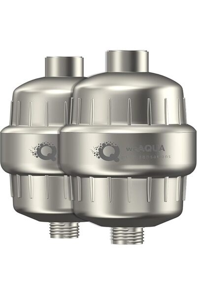 WEAQUA Wyaqua Premium Shower Filter for Hard Water, 2-Pack - Removes Chlorine...