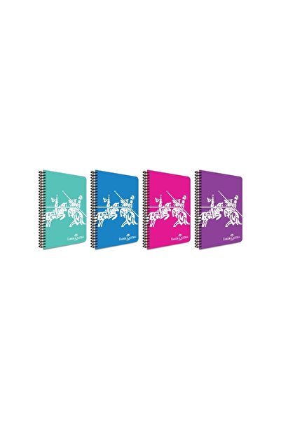 Faber Castell Canlı Renkler Pp. Kapak Defter 100 Yp. Kareli