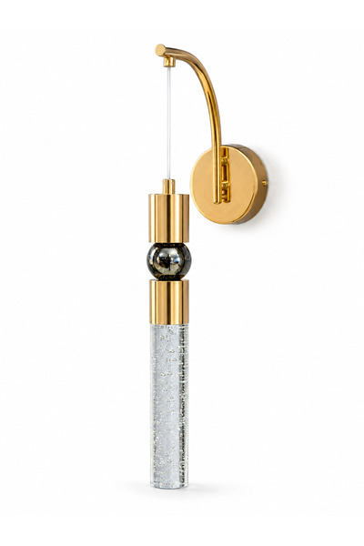 Genel Markalar Modern Gold Kristal Çubuk LED Aplik – Gün Işığı Salon Koridor ...