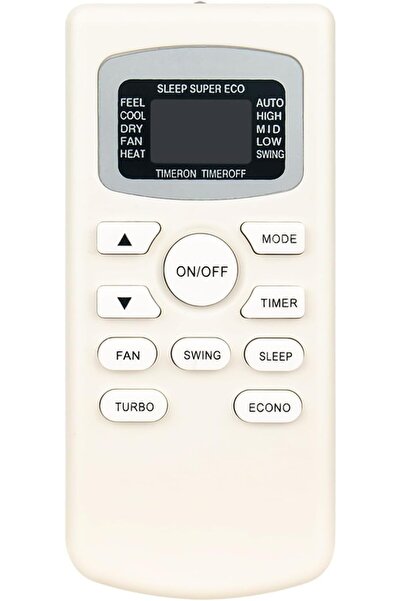OEM GYKQ-34 Ανταλλακτικό Τηλεχειριστήριο Κατάλληλο για Κλιματιστικό Soleus TM...