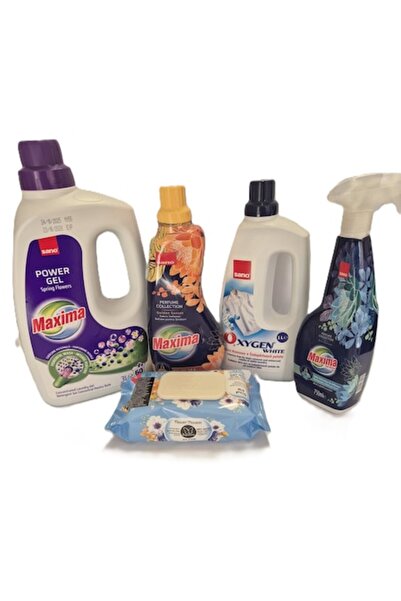 Sano Maxima gel laundry detergent package 3l + Maxima fabric conditioner 1l +...