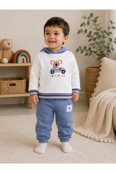 Victor and Jane Boys 2-Piece Hoodie & Jogger Pants Set