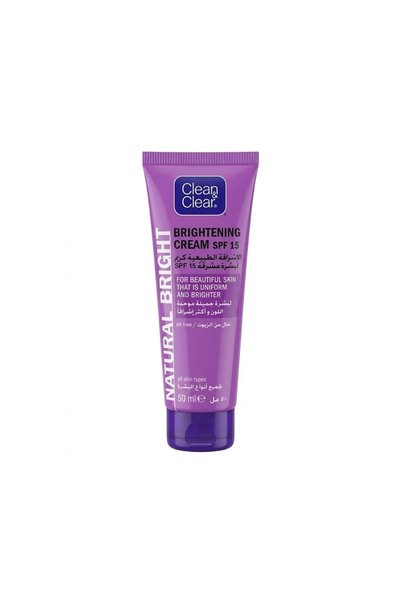 Clean & Clear Brightening Cream for Natural Radiance SPF 15 50ml