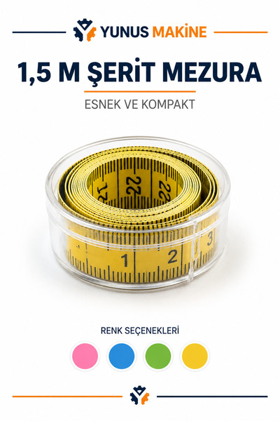 KUTULU ŞERİT MEZURA (1.5M)
