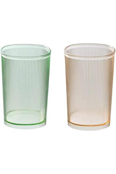 GENERAL Alikdon Set of 2 Unbreakable Bathroom Cups, Plastic Toothbrush Holder...