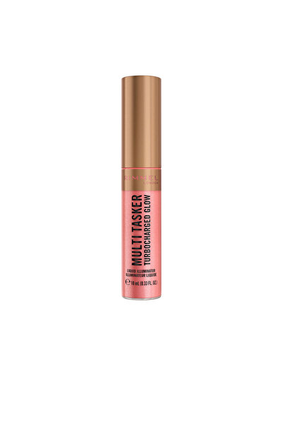 RIMMEL LONDON Iluminator lichid MULTI TASKER TURBOCHARGED # 002-Rosy Rebel 10 ml